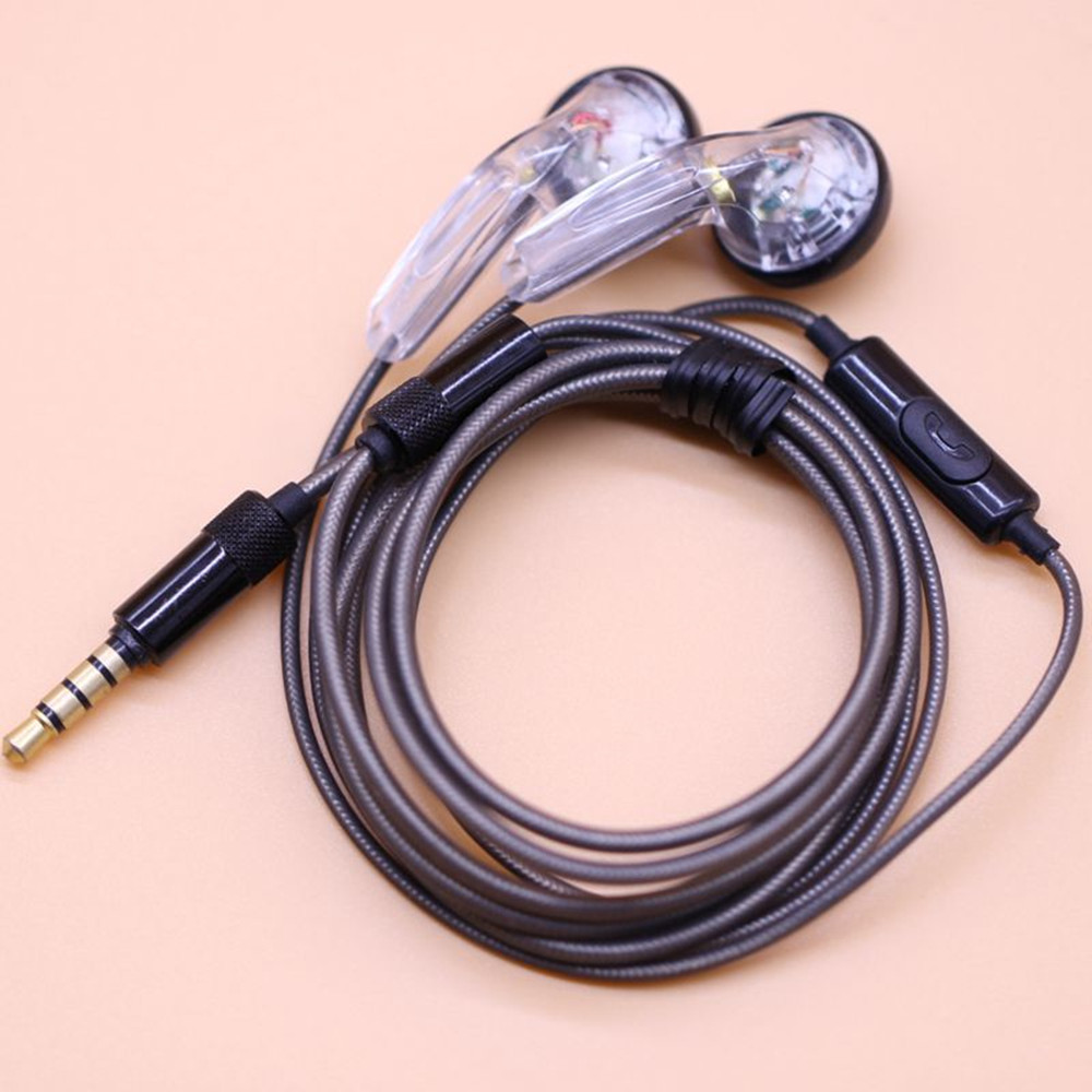 Audiophile Headphone Wired - FENGRU KGIS 인이어 플랫 헤드 플러그