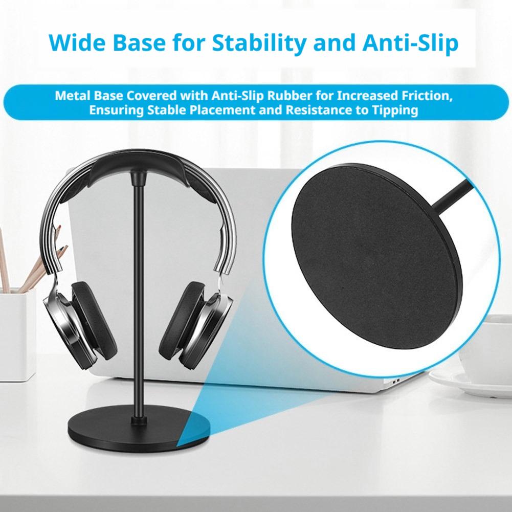 데스크탑 헤드폰 스탠드 곡선형 ABS 헤드셋 홀더 미끄 - Headphone Stand Desk 리뷰 및 가격