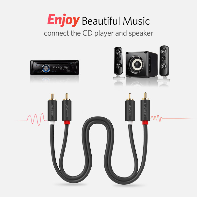 UGREEN-2RCA to 2 RCA Male to M - Audio Splitter Y 리뷰 및 가격