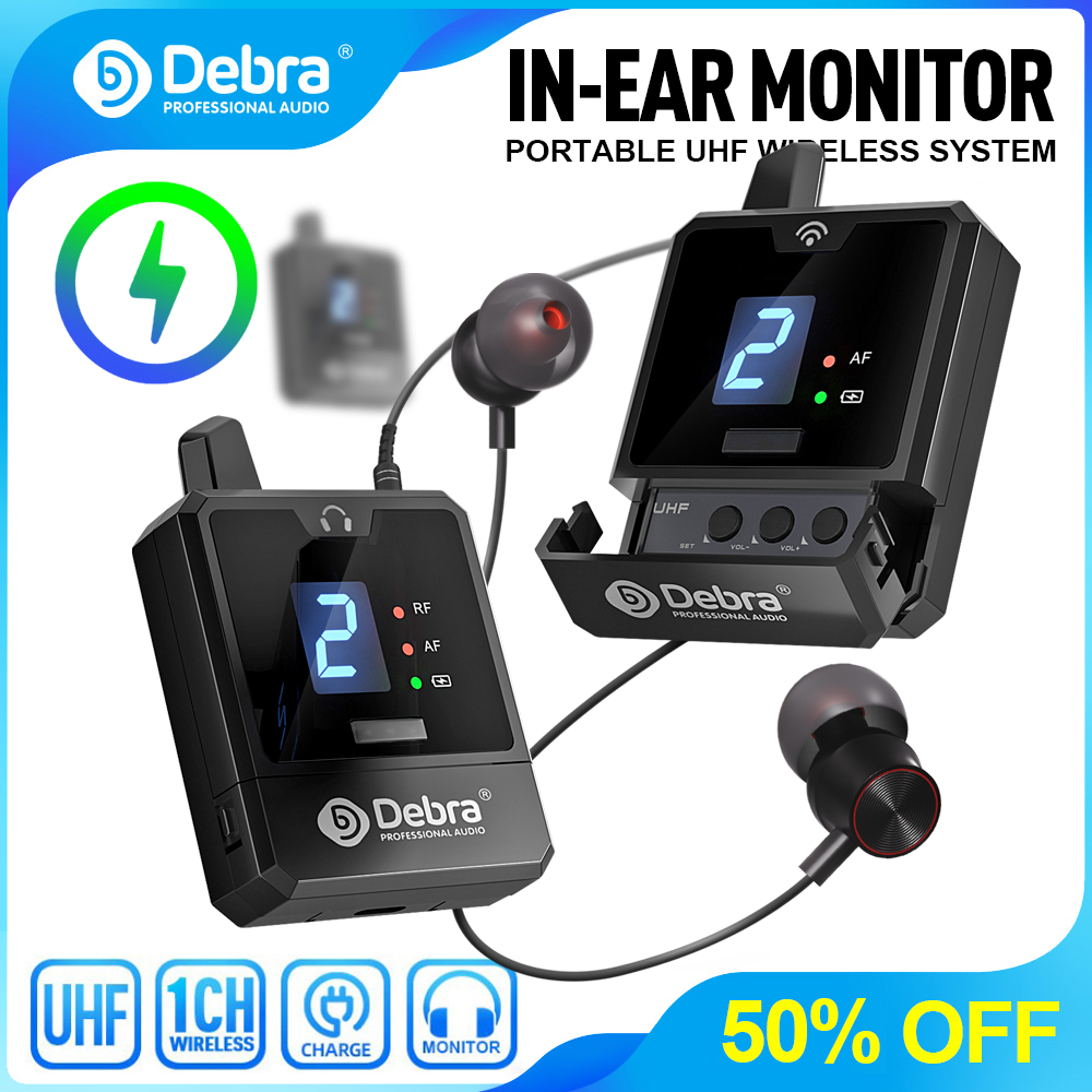 데브라 UHF IEM 무선 인이어 모니터 시스템 오디오 - In Ear Monitor Iem 리뷰 및 가격