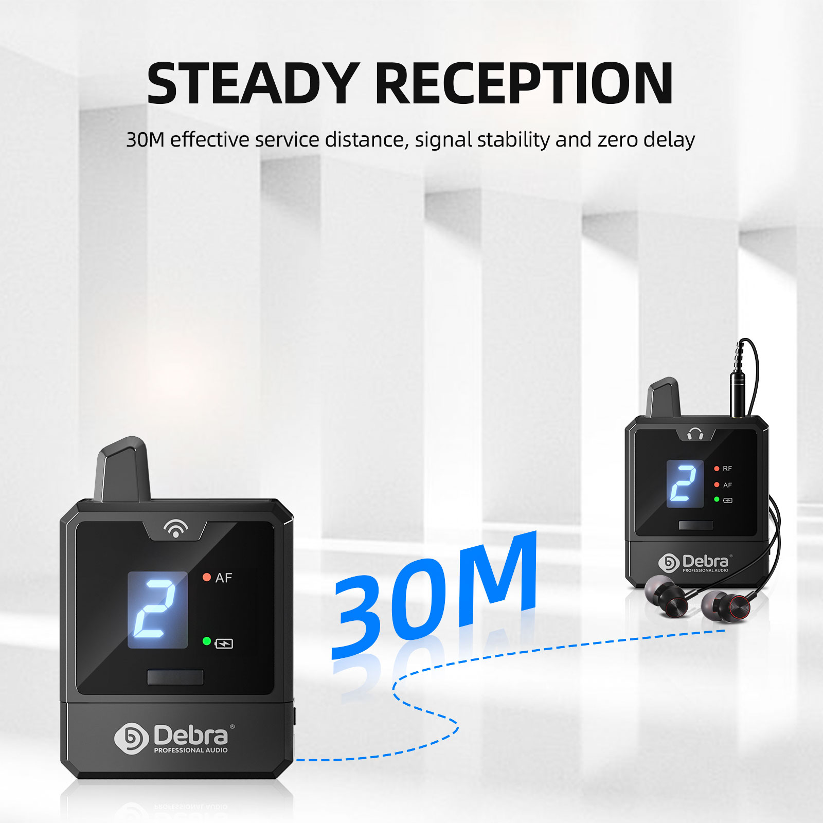 데브라 UHF IEM 무선 인이어 모니터 시스템 오디오 - In Ear Monitor Iem 리뷰 및 가격