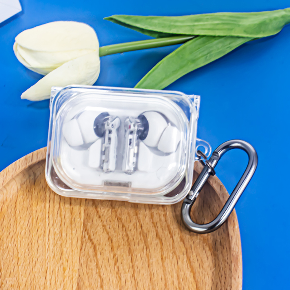 키체인이 포함된 TPU 투명 소프트 보호 커버 가볍고  - Earbuds Charging Case 리뷰 및 가격