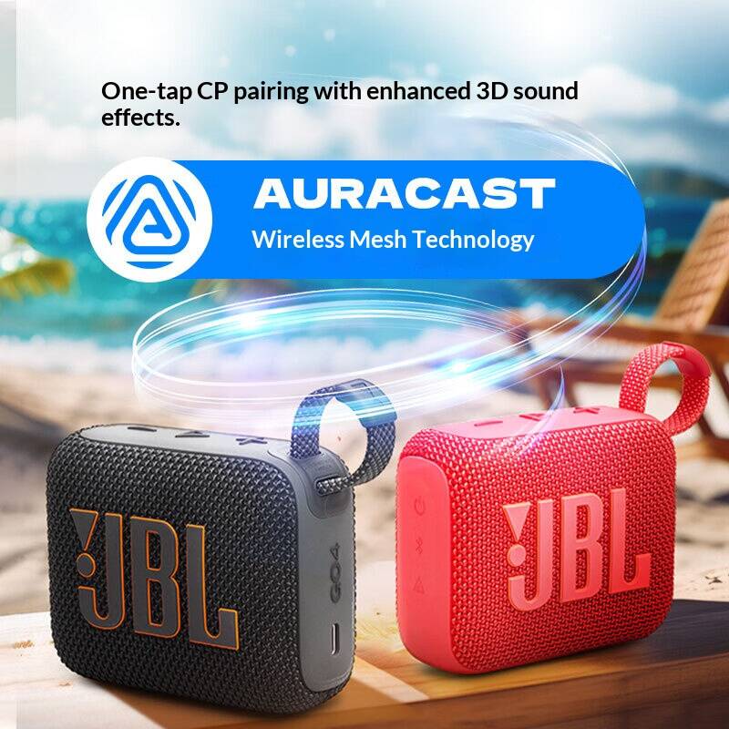해변 캠핑장용 크리스프 톤 JBL GO4 무선 스피커  - Jbl Speaker Go 4 리뷰 및 가격