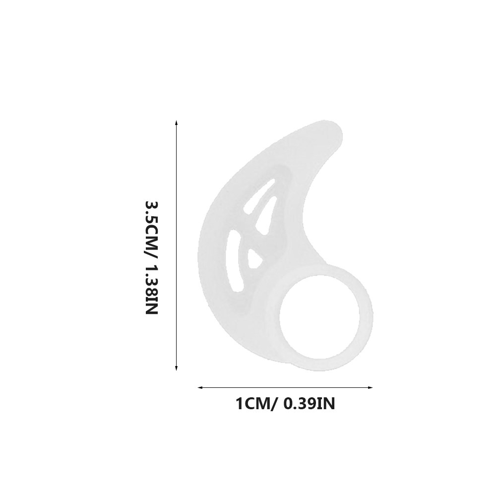 1쌍의 부드럽고 유연한 실리콘 이어폰 클립으로, 이어폰 - Sports Earphone Hook 리뷰 및 가격
