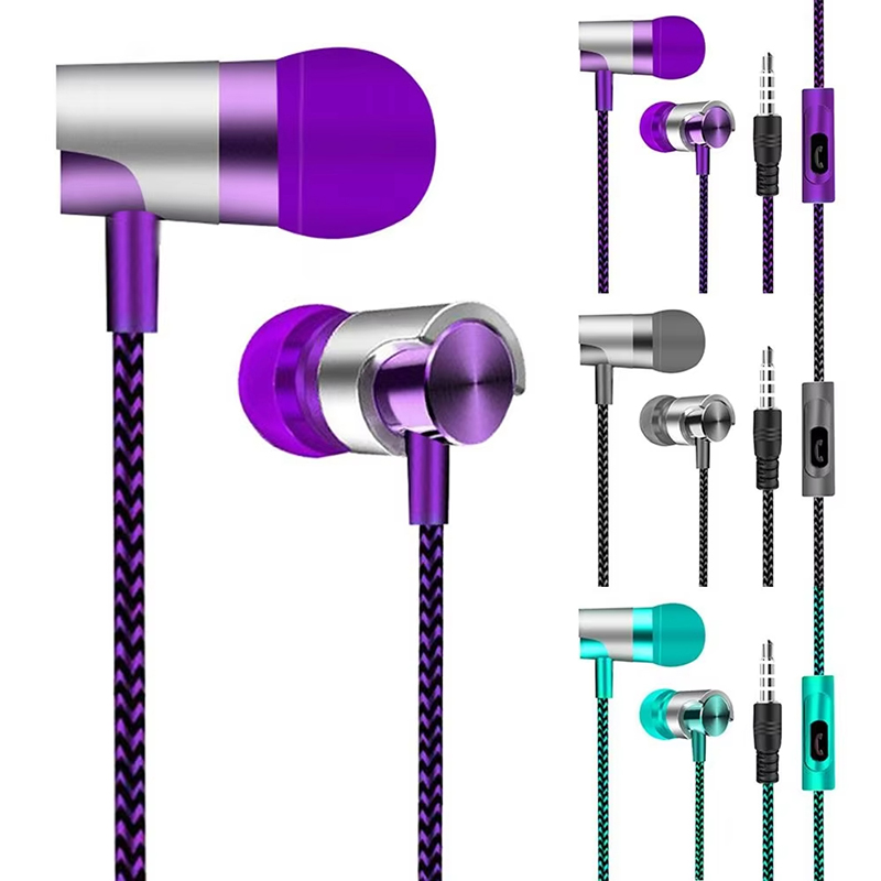 9D 스테레오 유선 헤드폰 베이스 마이크 포함 이어폰  - Wired Earphone Mic 리뷰 및 가격